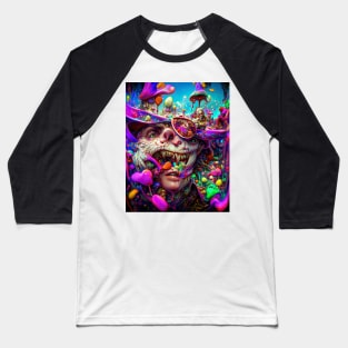 Fear And Loathing In Wonderland #80 Baseball T-Shirt